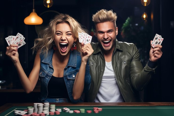 ফিচার কার্ডসহ গোলাপি নীল bet 277 লেআউট